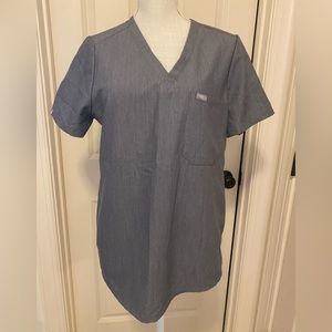 Figs Technical Collection Scrubs in Charcoal Gray Size M - Excellent Condition